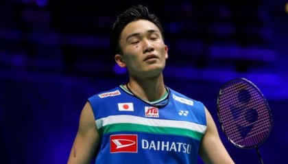 九游体育-桃田止步八强状态不佳 日本无缘全英赛男单冠军